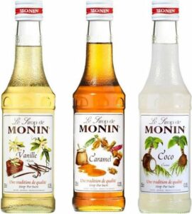 Monin set - Coconut Karamel Vanille